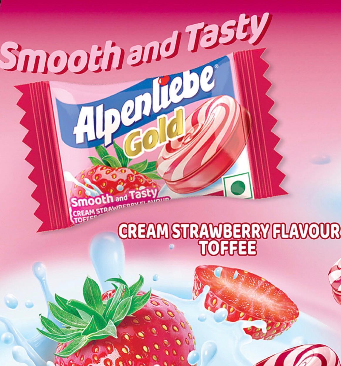 Alpenliebe Strawberry [Pack of 20]