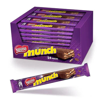 Nestlé Munch Chocolate Bar – Crispy Wafer Chocolate