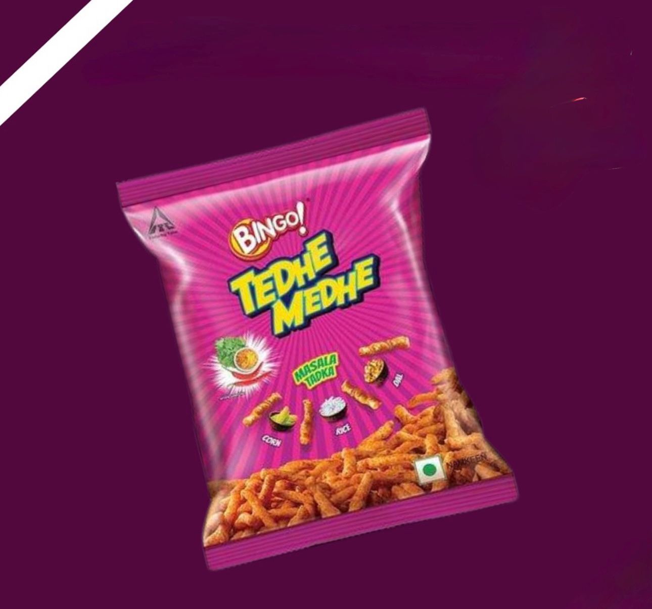 Bingo Tedhe Medhe | 20 Rs | – Masala Tadka Snack